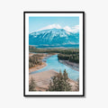 Jasper National Park Fine Art Photo Print, Alberta Canada, Canadian Rockies, Athabasca River
