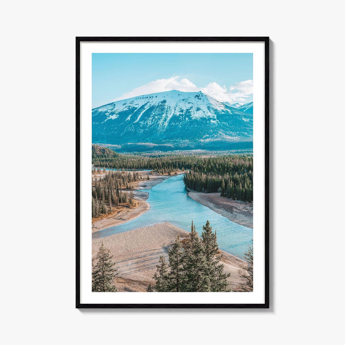 Jasper National Park Fine Art Photo Print, Alberta Canada, Canadian Rockies, Athabasca River