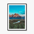 Wyoming Fine Art Photo Print, Grand Teton National Park, Snake River Overlook Poster