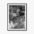Yamba Black and White Fine Art Photo Print, Ocean Pool NSW Australia, Sydney Poster