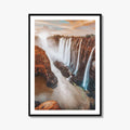Victoria Falls Fine Art Photo Print, Zimbabwe Zambia Wall Poster, Livingstone